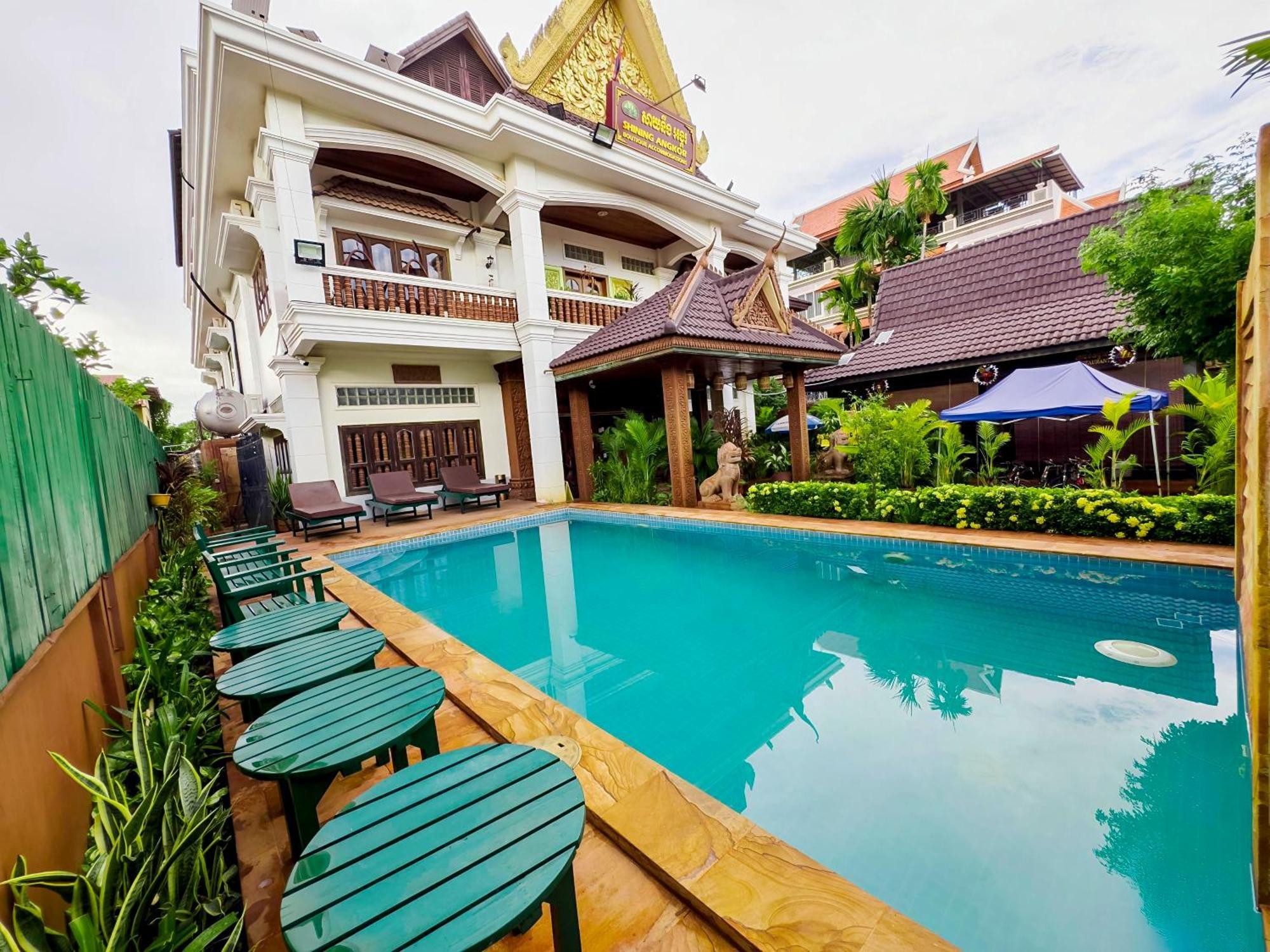 Shining Angkor Boutique Hotel Сіємреап Екстер'єр фото